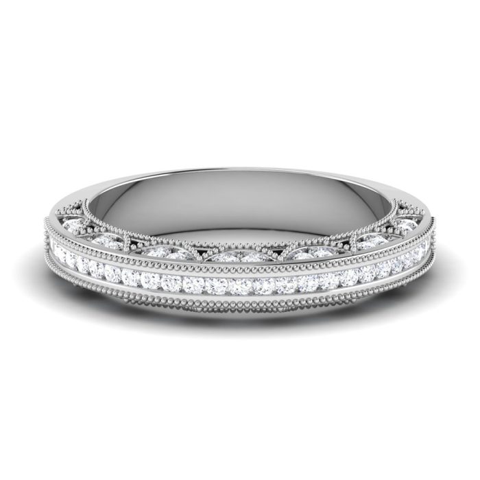 0.40 ct Natural Diamond Engagement Wedding Anniversary Bands 14k Gold - Image 2