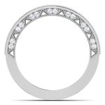 0.40 ct Natural Diamond Engagement Wedding Anniversary Bands 14k Gold - Image 5
