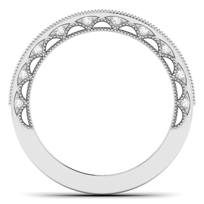 0.28 ct Natural Diamond Engagement Wedding Anniversary Bands 14k Gold - Image 5