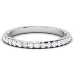 0.43 ct Natural Diamond Engagement Wedding Anniversary Bands 14k Gold - Image 2