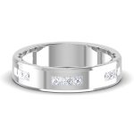 0.27 ct Natural Diamond Engagement Wedding Anniversary Bands 14k Gold - Image 2