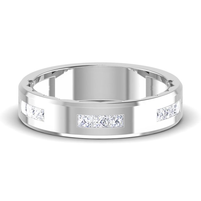 0.27 ct Natural Diamond Engagement Wedding Anniversary Bands 14k Gold - Image 2