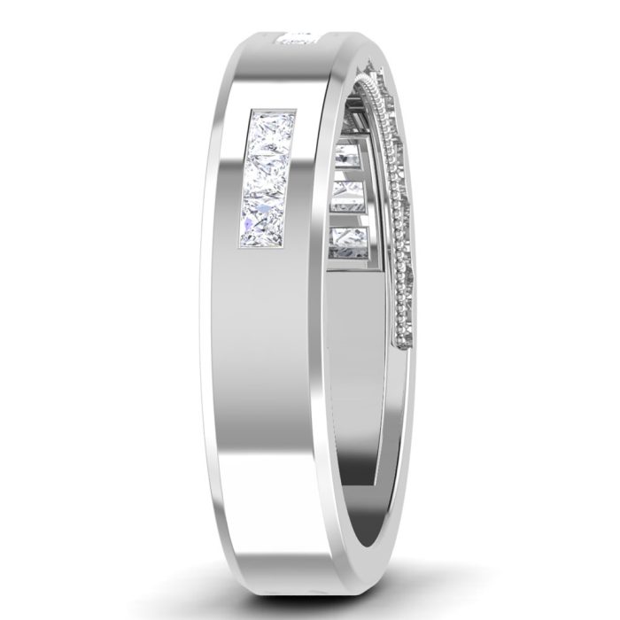 0.27 ct Natural Diamond Engagement Wedding Anniversary Bands 14k Gold - Image 4