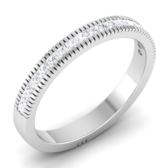 0.28 ct Natural Diamond Engagement Wedding Anniversary Bands 14k Gold - Image 1