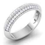 0.36 ct Natural Diamond Engagement Wedding Anniversary Bands 14k Gold