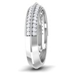 0.36 ct Natural Diamond Engagement Wedding Anniversary Bands 14k Gold - Image 4