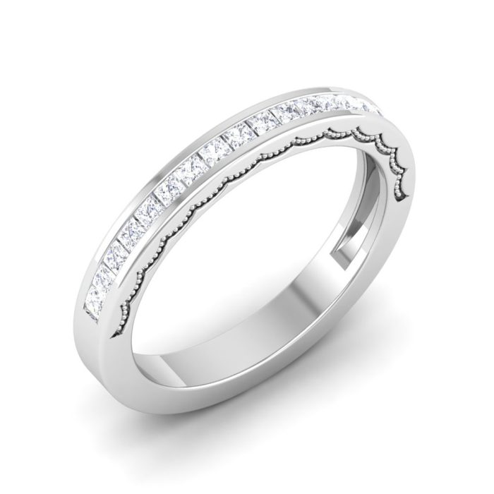 0.29 ct Natural Diamond Engagement Wedding Anniversary Bands 14k Gold - Image 1