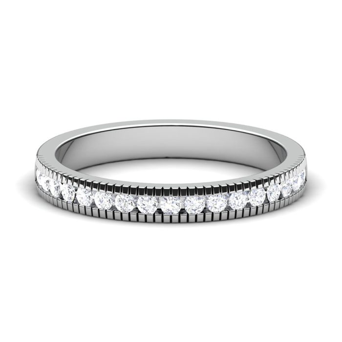 0.31 ct Natural Diamond Engagement Wedding Anniversary Bands 14k Gold - Image 2