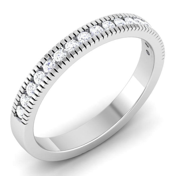 0.31 ct Natural Diamond Engagement Wedding Anniversary Bands 14k Gold - Image 1