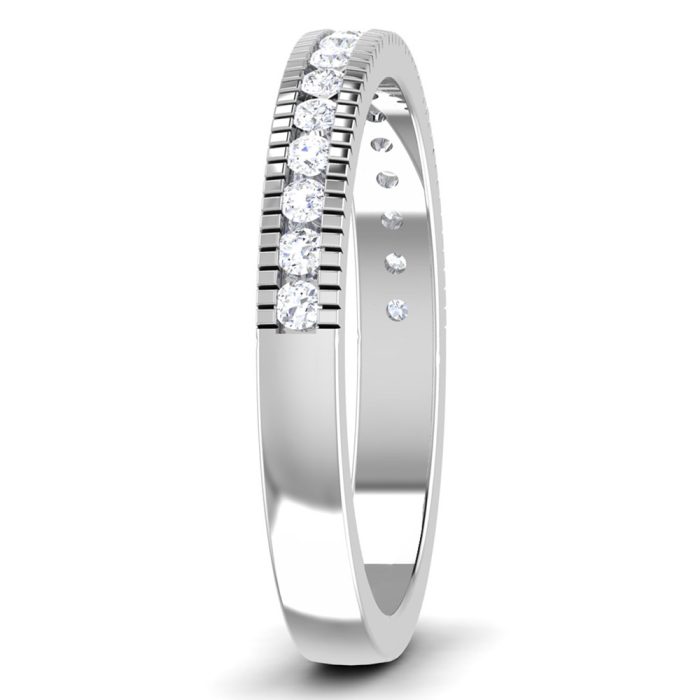 0.31 ct Natural Diamond Engagement Wedding Anniversary Bands 14k Gold - Image 4