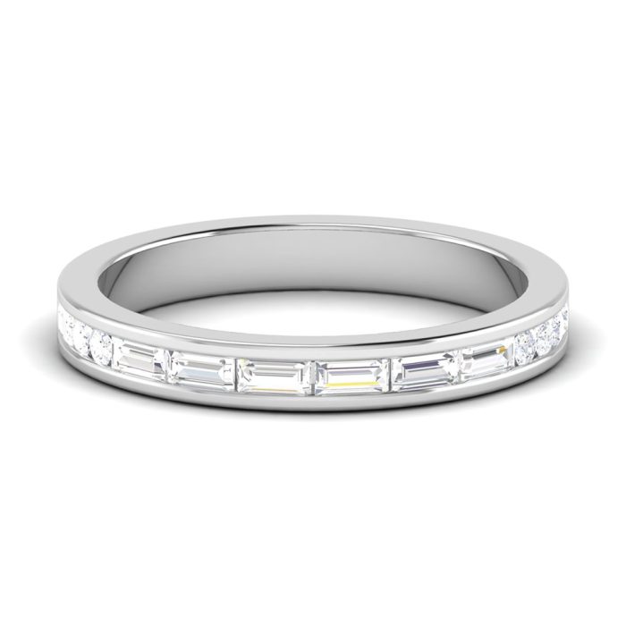 0.10 ct Natural Diamond Engagement Wedding Anniversary Bands 14k Gold - Image 2