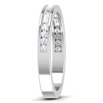 0.10 ct Natural Diamond Engagement Wedding Anniversary Bands 14k Gold - Image 4