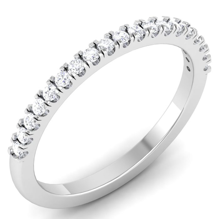 0.29 ct Natural Diamond Engagement Wedding Anniversary Bands 14k Gold - Image 1