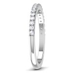 0.29 ct Natural Diamond Engagement Wedding Anniversary Bands 14k Gold - Image 4