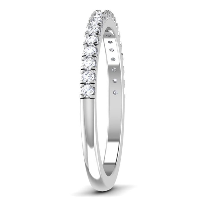 0.29 ct Natural Diamond Engagement Wedding Anniversary Bands 14k Gold - Image 4