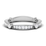 0.25 ct Natural Diamond Engagement Wedding Anniversary Bands 14k Gold - Image 2