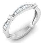 0.25 ct Natural Diamond Engagement Wedding Anniversary Bands 14k Gold