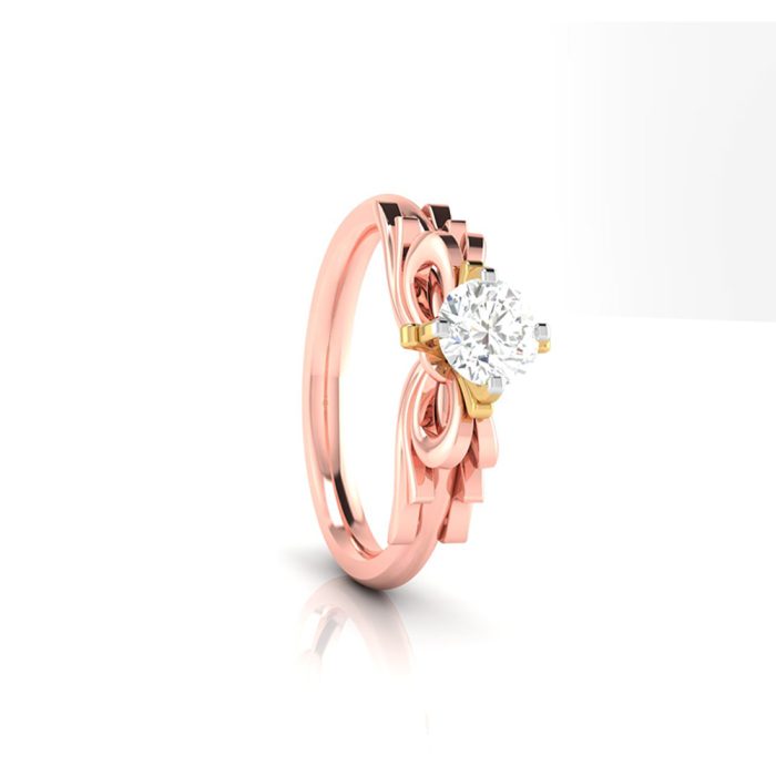 0.50 ct Natural Diamond Solitaire Engagement Wedding Rings 14k Gold - Image 5