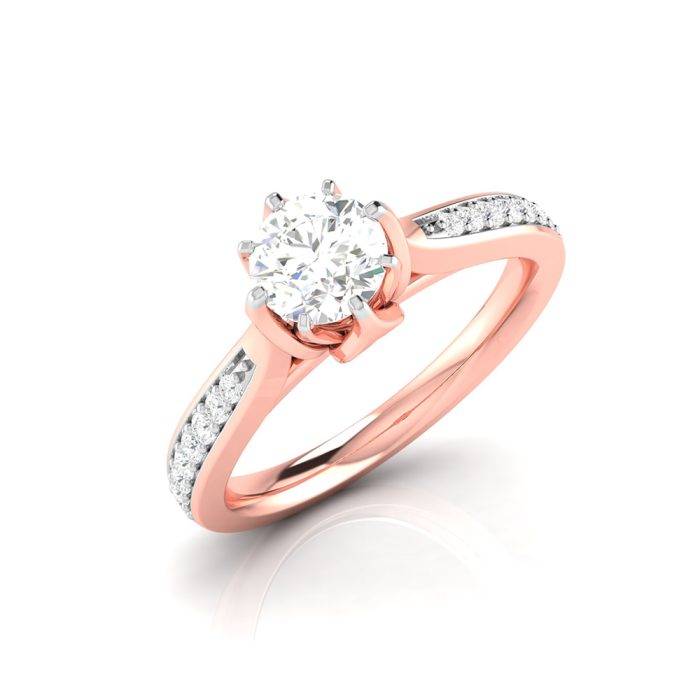 0.50 ct Natural Diamond Solitaire Engagement Wedding Rings 14k Gold - Image 10