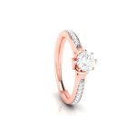 0.50 ct Natural Diamond Solitaire Engagement Wedding Rings 14k Gold - Image 11