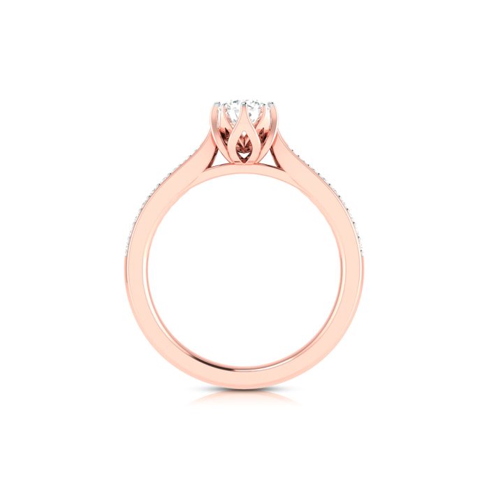 0.50 ct Natural Diamond Solitaire Engagement Wedding Rings 14k Gold - Image 13