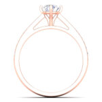 0.70 ct Natural Diamond Solitaire Engagement Wedding Rings 14k Gold - Image 5