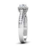 0.80 ct Natural Diamond Solitaire Engagement Wedding Rings 14k Gold - Image 4