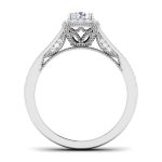0.80 ct Natural Diamond Solitaire Engagement Wedding Rings 14k Gold - Image 5