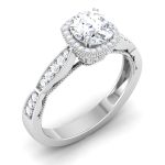 0.96 ct Natural Diamond Solitaire Engagement Wedding Rings 14k Gold