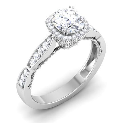 0.96 ct Natural Diamond Solitaire Engagement Wedding Rings 14k Gold