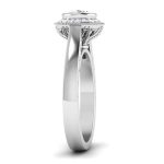 0.77 ct Natural Diamond Solitaire Engagement Wedding Rings 14k Gold - Image 4