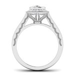0.77 ct Natural Diamond Solitaire Engagement Wedding Rings 14k Gold - Image 5