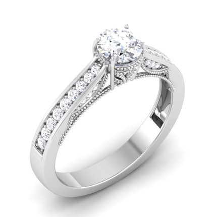 0.75 ct Natural Diamond Solitaire Engagement Wedding Rings 14k Gold