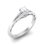 0.50 ct Natural Diamond Solitaire Engagement Wedding Rings 14k Gold
