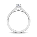0.50 ct Natural Diamond Solitaire Engagement Wedding Rings 14k Gold - Image 5