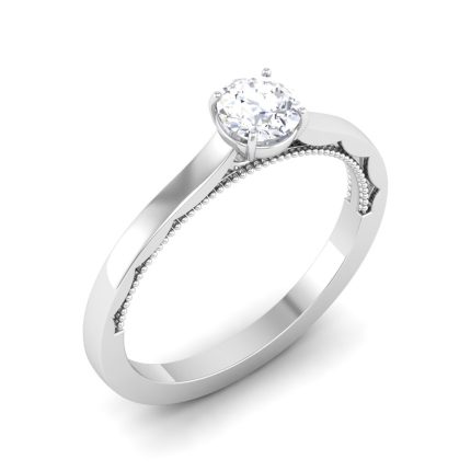 0.50 ct Natural Diamond Solitaire Engagement Wedding Rings 14k Gold