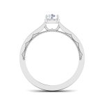 0.50 ct Natural Diamond Solitaire Engagement Wedding Rings 14k Gold - Image 4