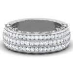 0.95 ct Natural Diamond Solitaire Engagement Wedding Rings 14k Gold - Image 2