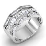 0.70 ct Natural Diamond Engagement Wedding Anniversary Bands 14k Gold