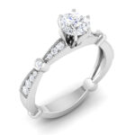 1.00 ct Natural Diamond Solitaire Engagement Wedding Rings 14k Gold