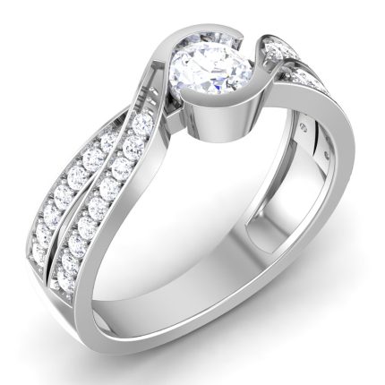 0.73 ct Natural Diamond Solitaire Engagement Wedding Rings 14k Gold