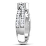 0.73 ct Natural Diamond Solitaire Engagement Wedding Rings 14k Gold - Image 4