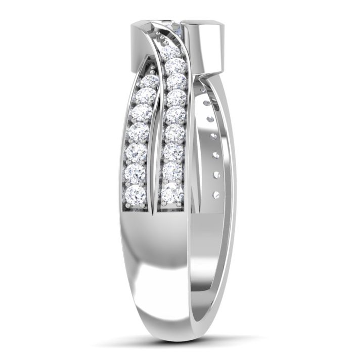 0.73 ct Natural Diamond Solitaire Engagement Wedding Rings 14k Gold - Image 4
