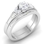 0.73 ct Natural Diamond Solitaire Engagement Wedding Rings 14k Gold