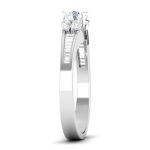 0.73 ct Natural Diamond Solitaire Engagement Wedding Rings 14k Gold - Image 4