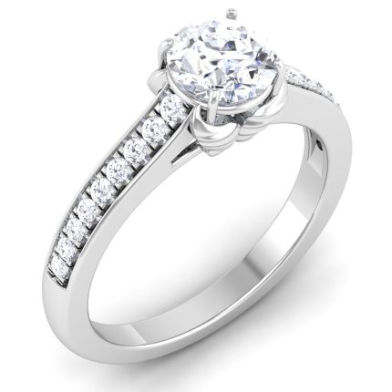 0.94 ct Natural Diamond Solitaire Engagement Wedding Rings 14k Gold