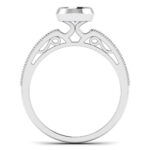 0.65 ct Natural Diamond Solitaire Engagement Wedding Rings 14k Gold - Image 5