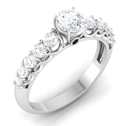 1.00 ct Natural Diamond Solitaire Engagement Wedding Rings 14k Gold