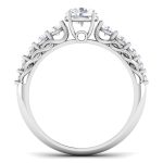 1.00 ct Natural Diamond Solitaire Engagement Wedding Rings 14k Gold - Image 5