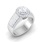 3.33 ct Natural Diamond Solitaire Engagement Wedding Rings 14k Gold